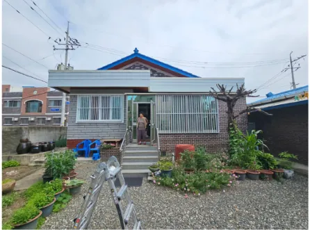 넥산(폴리카보네이트) 시공 전