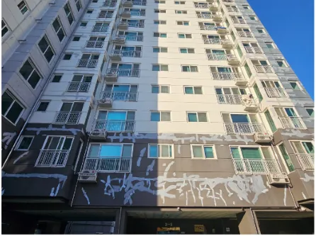 외벽 도색 시공 전